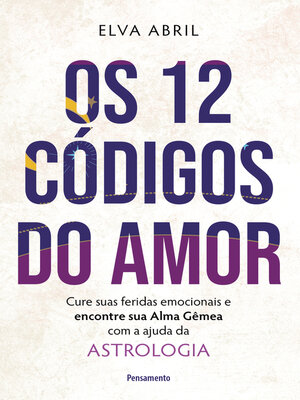 cover image of Os 12 códigos do amor
